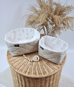 Koszyki do przechowywania Beige Twig