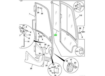 SZYBA DRZWI PRZESUWNA 827/80221 JCB JS145LC JS115