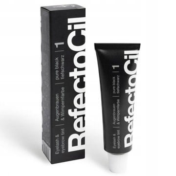 Henna do brwi i rzęs RefectoCil 1 czarna 15 ml