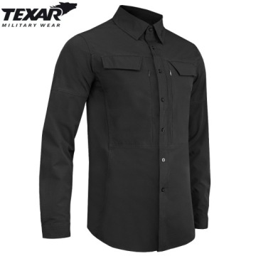 TEXAR TACTICAL SHIRT 4-сторонняя ЧЕРНАЯ