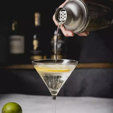 Барный шейкер 400 мл для коктейлей, мерный стаканчик, подарочные рецепты