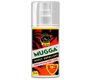 НАБОР 3X MUGGA SPRAY STRONG 50% DEET