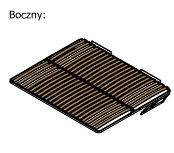 УНИВЕРСАЛЬНЫЙ КАРКАС КРОВАТИ/РАК - ПОДЪЕМНЫЙ 140X200