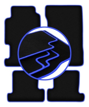 Koberce do auta Blue pro: Honda Prelude IV coupe 1991-1996