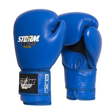 StormCloud Rękawice Bokserskie Sparingowe Cyclone Classic Niebieskie 20oz