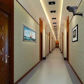 KAMERA ATRAPA IR LED KAMERY ZEWNĘTRZNA Z DIODĄ WODOODPORNA ATRAPA KAMERY