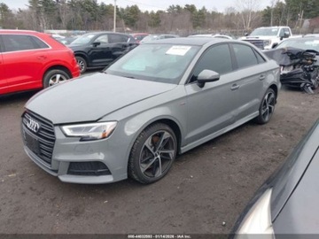 Audi A3 8V 2019 Audi A3 Limousine 2.0 228 KM, 4x4, S-LINE, Virtual Cockpit, od ubezpieczal