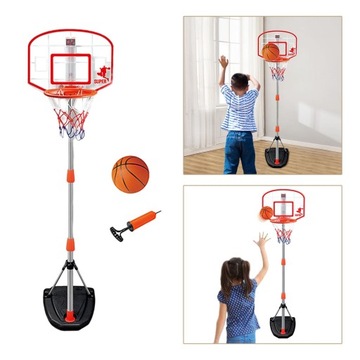 Переносное баскетбольное кольцо и подставка.