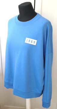 GAP niebieska bluza dresowa z kolekcji 1969