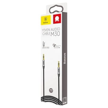 Кабель BASEUS AUX Yiven Jack 3,5 мм M30 1 метр Aux