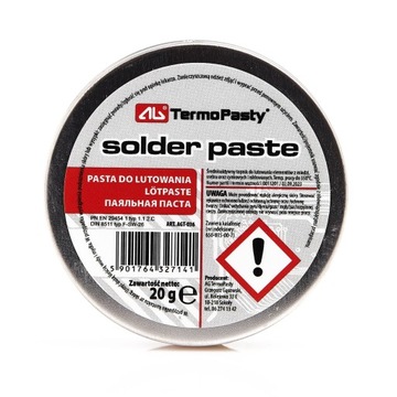 PASTA LUTOWNICZA DO LUTOWANIA 20G TECHREBAL