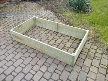 ДЕРЕВЯННЫЙ ОВОЩНОЙ БАРНИК 180х80х27 ЯЩИК С ПРОПИТКИМИ ТРАВАМИ