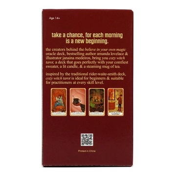 78 шт. Карты Уютная Колода Таро Ведьмы Ежедневные карты Таро идеально подходят для начинающих