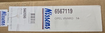 CHLADIČ KLIMATIZACE KONDENZÁTOR OPEL VIVARO RENAULT TRAFIC TALENTO NV300