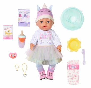 BABY born MAGIC UNICORN GIRL Интерактивная кукла 43
