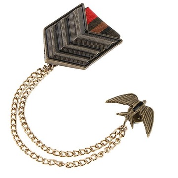 1 Pk Tassel Epaulette Shoulder Brooch
