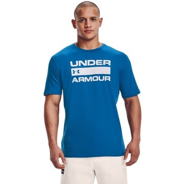 Koszulka męska Under Armour Team Issue Wordmark SS 1329582 432 - M