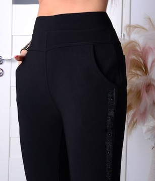 БРЮКИ ТЕПЛЫЕ НОГИ-ОБЪЕМНЫЕ БРЮКИ С УТЕПЛЕННЫМ ФЛИСОМ, ДЛИННЫЕ 370B