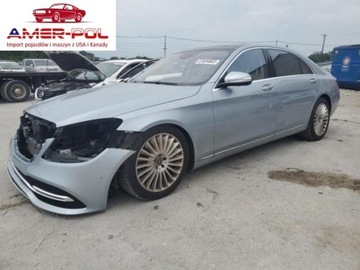 Mercedes Klasa S W222 2019 Mercedes-Benz Klasa S 2019, silnik 4.0, 44, od...