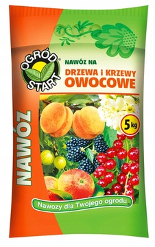 Nawóz na drzewa i krzewy owocowe 5kg Ogród Start
