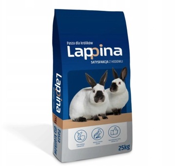 Karma dla królików LAPINA 25kg wysoka jakość