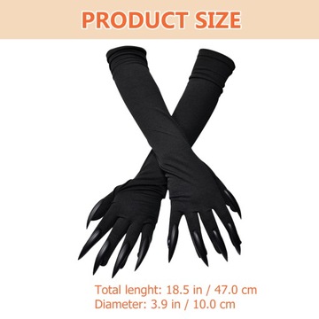 Перчатки с когтями, аксессуары для ногтей для косплея