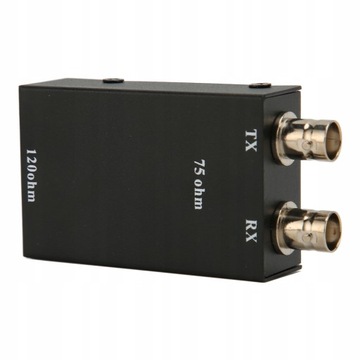 Ethernet-адаптер RJ45 с сопротивлением 75 Ом BNC на 12 Ом