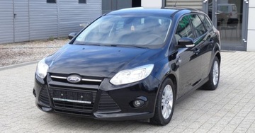 Ford Focus III Kombi Facelifting 1.0 EcoBoost 125KM 2014 Ford Focus 1.0 Benz. 125KM Klimatronic Alu Tempomat Zadbany Oplacony 125KM, zdjęcie 4