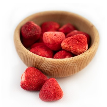 КЛУБНИКА СУЛИМИРОВАННАЯ 100г, ЦЕЛАЯ, БЕЗ КОНСЕРВАНТОВ