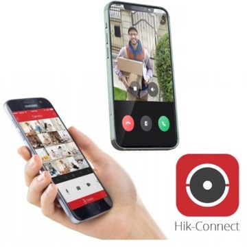 ВИДЕОДОМОНФОРМ WIFI IP ЖК-дисплей 7 ДЮЙМОВ FULL HD HIKVISION ПРИЛОЖЕНИЕ