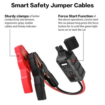 АВТОМОБИЛЬНЫЙ СТАРТЕР 12V POWERBANK BOOSTER JUMP STARTER 1000A для бензиновых двигателей