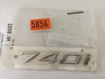 5856 ZNAK BMW 740I 51147376811 G11 G12