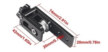НАТЯЖИТЕЛЬ РЕМНЯ GT2 V-SLOT VSLOT ENDER CREALITY 3