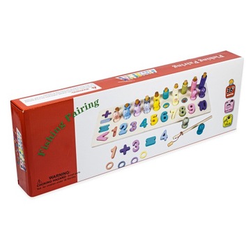 Тренировка МОЗГА Деревянная Монтессори учимся считать