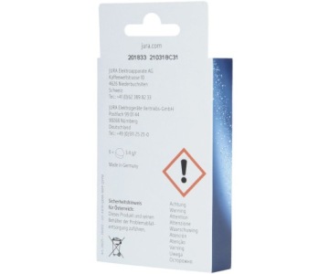 JURA Таблетки для трехфазной очистки, 6 шт.