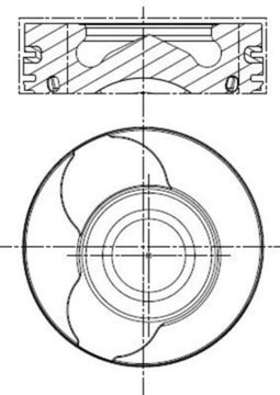 MAHLE 022 01 02 PÍST