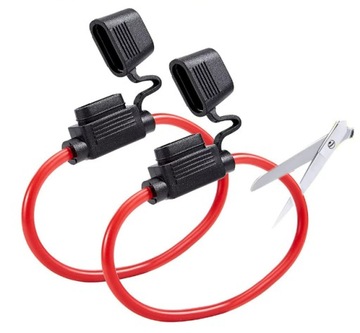 Гнездо Автомобильный держатель предохранителя СТАНДАРТ 19 мм 16 AWG макс. 15 А