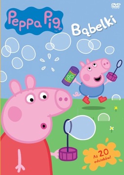 ŚWINKA PEPPA - BĄBELKI Pepa DVD PL NOWA FOLIA 24h