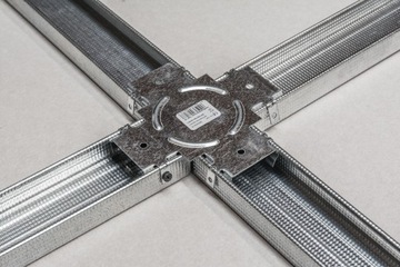 Двусторонний поперечный соединитель, профиль «краб», CD60 50-е годы