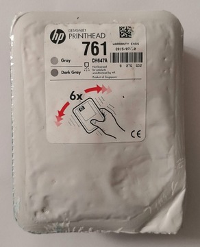 HP 761 Gray/Dark Gray CH647A głowica drukująca