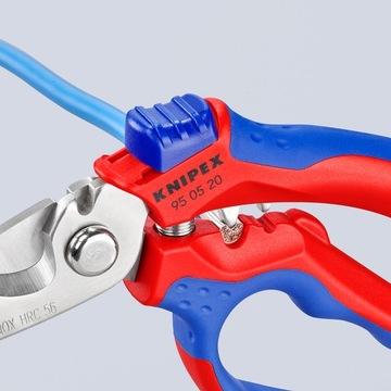 Knipex 95 05 20 SB угловые ножницы для электриков