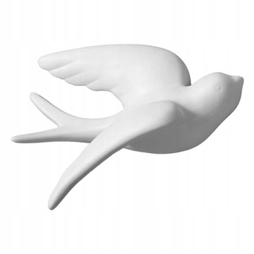 Dekoracja ścienna Ceramiczny Jaskółka 2X 3D