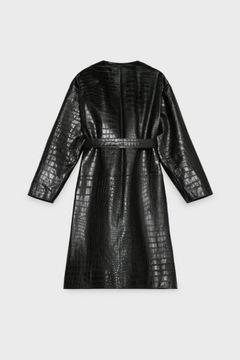 ZARA — КОЖАНОЕ ПАЛЬТО STEVEN MEISEL — M/L