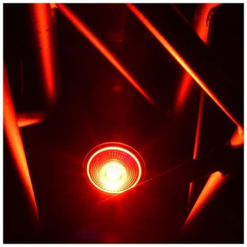 PAR Светодиодный точечный светильник LIGHT4ME COB 30, сильный, легкий, PAR LED RGB, ЧЕРНЫЙ