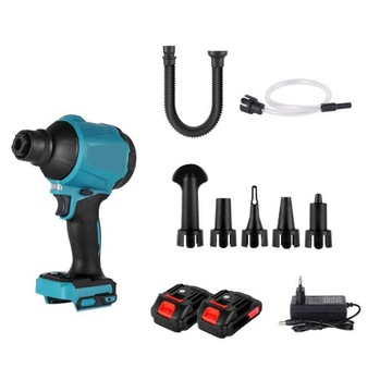 ПОРТАТИВНЫЙ НАСОС ДЛЯ МАТРАСОВ НА АККУМУЛЯТОРЕ МОЩНОСТЬ 18 В + АККУМУЛЯТОР