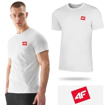 KOSZULKA MĘSKA 4F T-SHIRT PODKOSZULEK BLUZKA SPORTOWA NA CO DZIEŃ