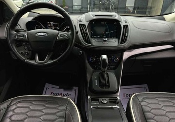 Ford Kuga II SUV Facelifting 2.0 TDCi 180KM 2018 Ford Kuga II VIGNALE AUTOMAT gwarancja bezwypadkowa zarejestrowa 4x4, zdjęcie 35