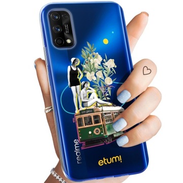 ETUI DO REALME 7 PRO WZORY MIX PRZESZŁOŚĆ ORYGINALNE OBUDOWA POKROWIEC CASE
