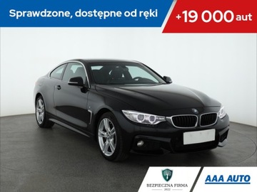 BMW Seria 4 F32-33-36 Coupe 428i 245KM 2015 BMW 4 428i xDrive, Salon Polska, Serwis ASO, 4X4