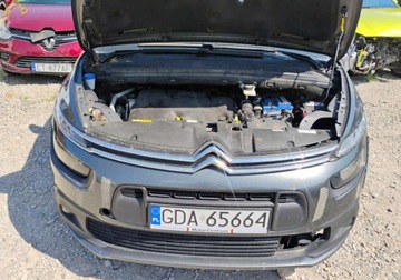 Citroen Grand C4 Picasso II Grand Picasso 2.0 BlueHDi 150KM 2016 Citroen C4 Grand Picasso 122016r. 2.0 HDI AUTOMAT. Uszkodzony lewy przod., zdjęcie 4